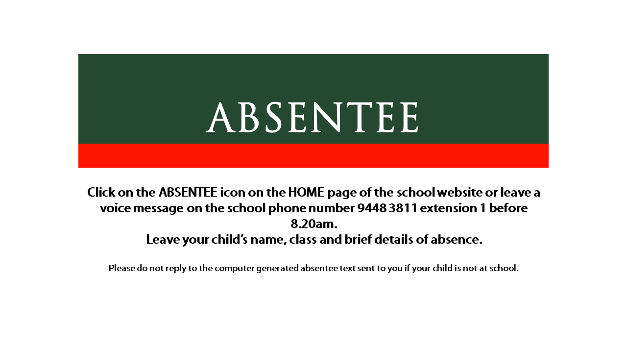 Absentee1 Absentee1