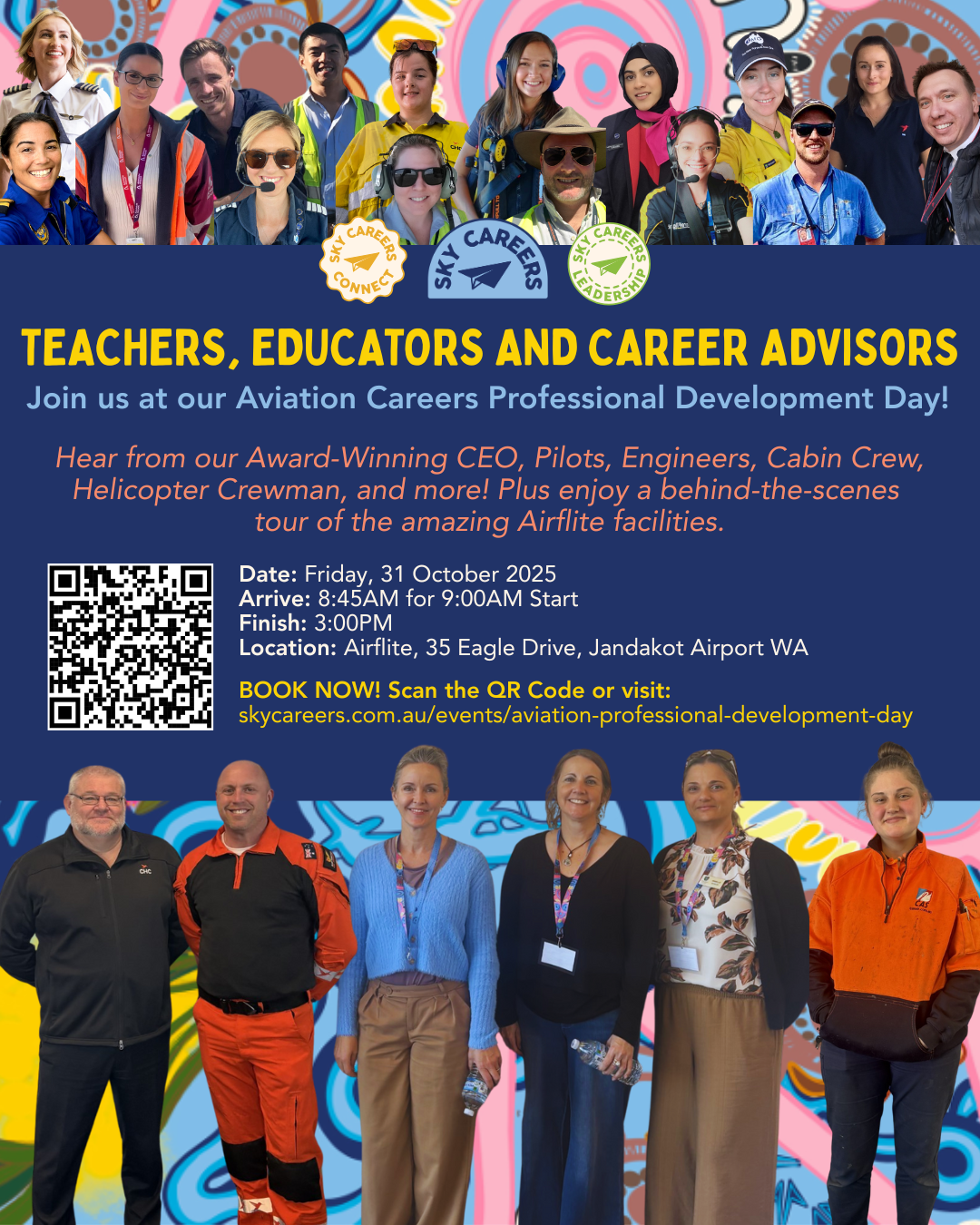 Aviation Careers Professional Development Day Poster Aviation Careers Professional Development Day Poster