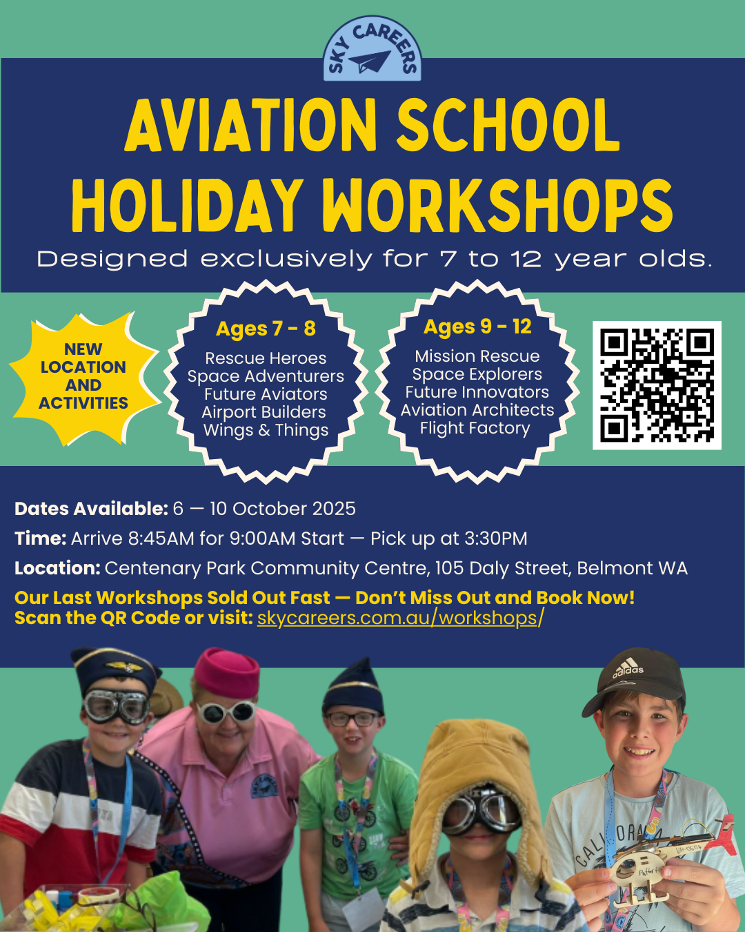 Aviation School Holiday Workshops Aviation School Holiday Workshops