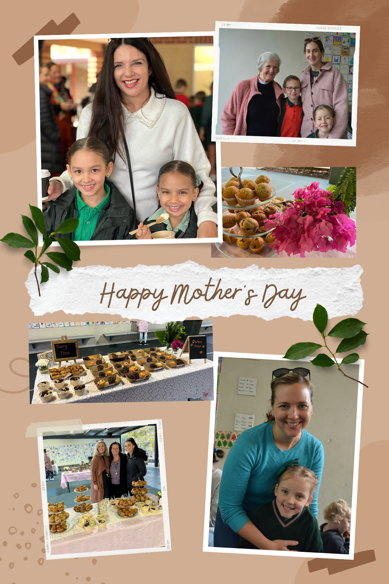 Brown Modern Elegant Family Scrapbook Photo Collage (2) Brown Modern Elegant Family Scrapbook Photo Collage (2)