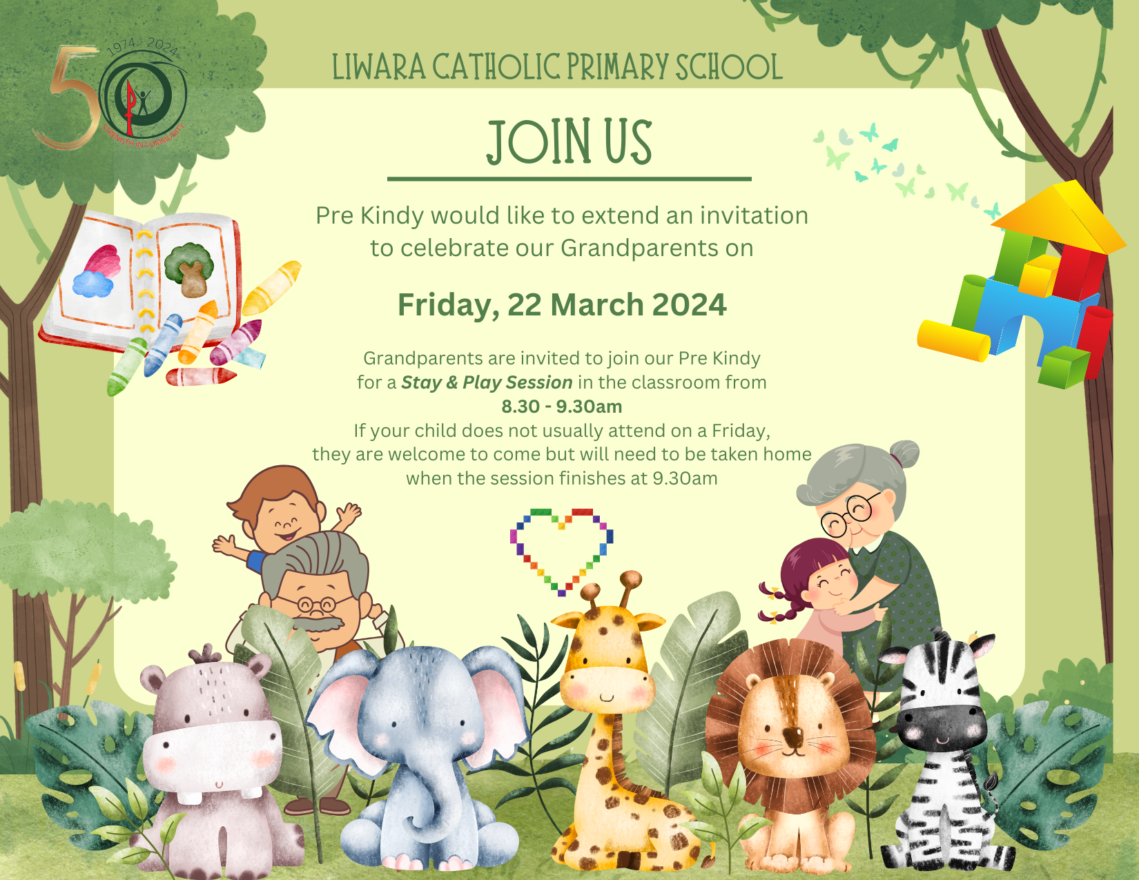 Copy of PRE KINDY GRANDPARENTS INVITE (1)