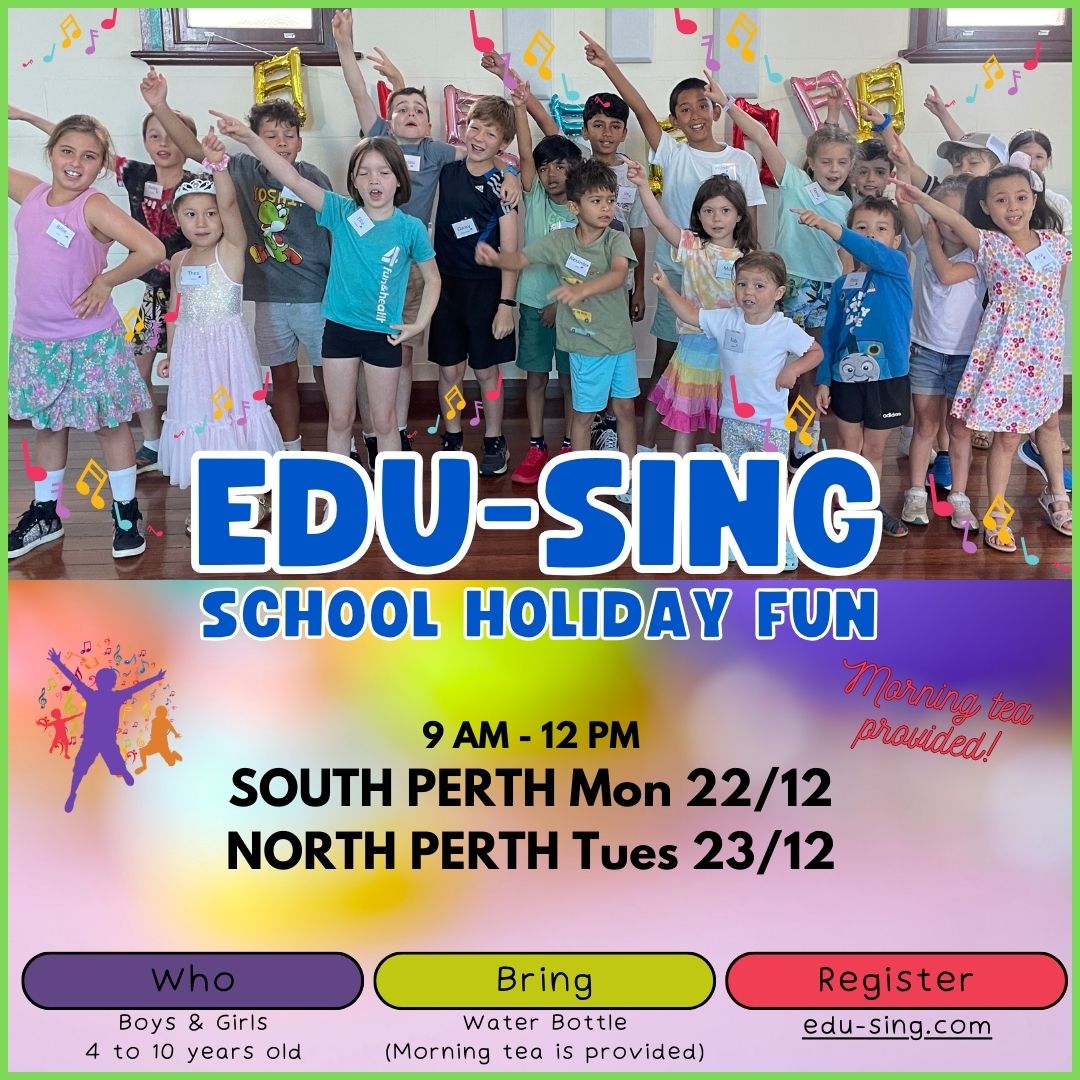 Edu-Sing School Holiday 2025-12