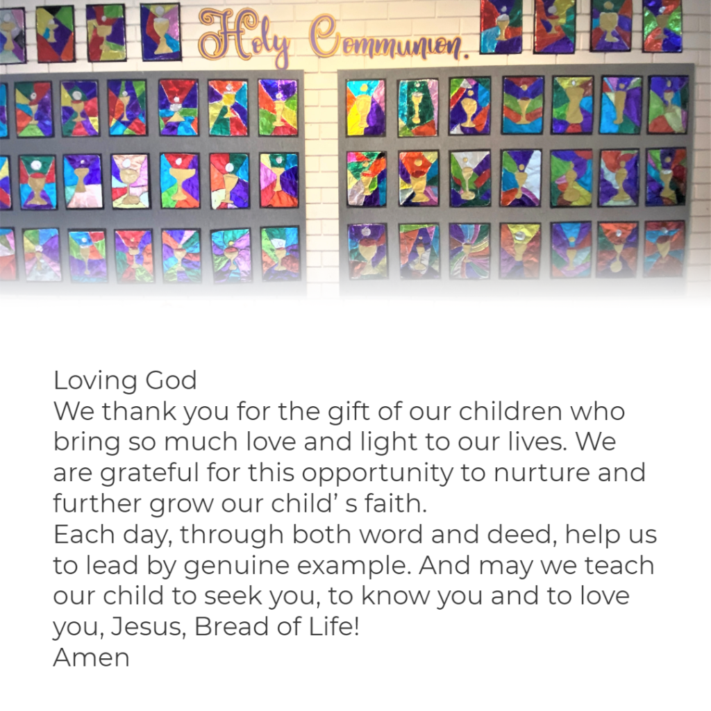 First Communion Prayer First Communion Prayer