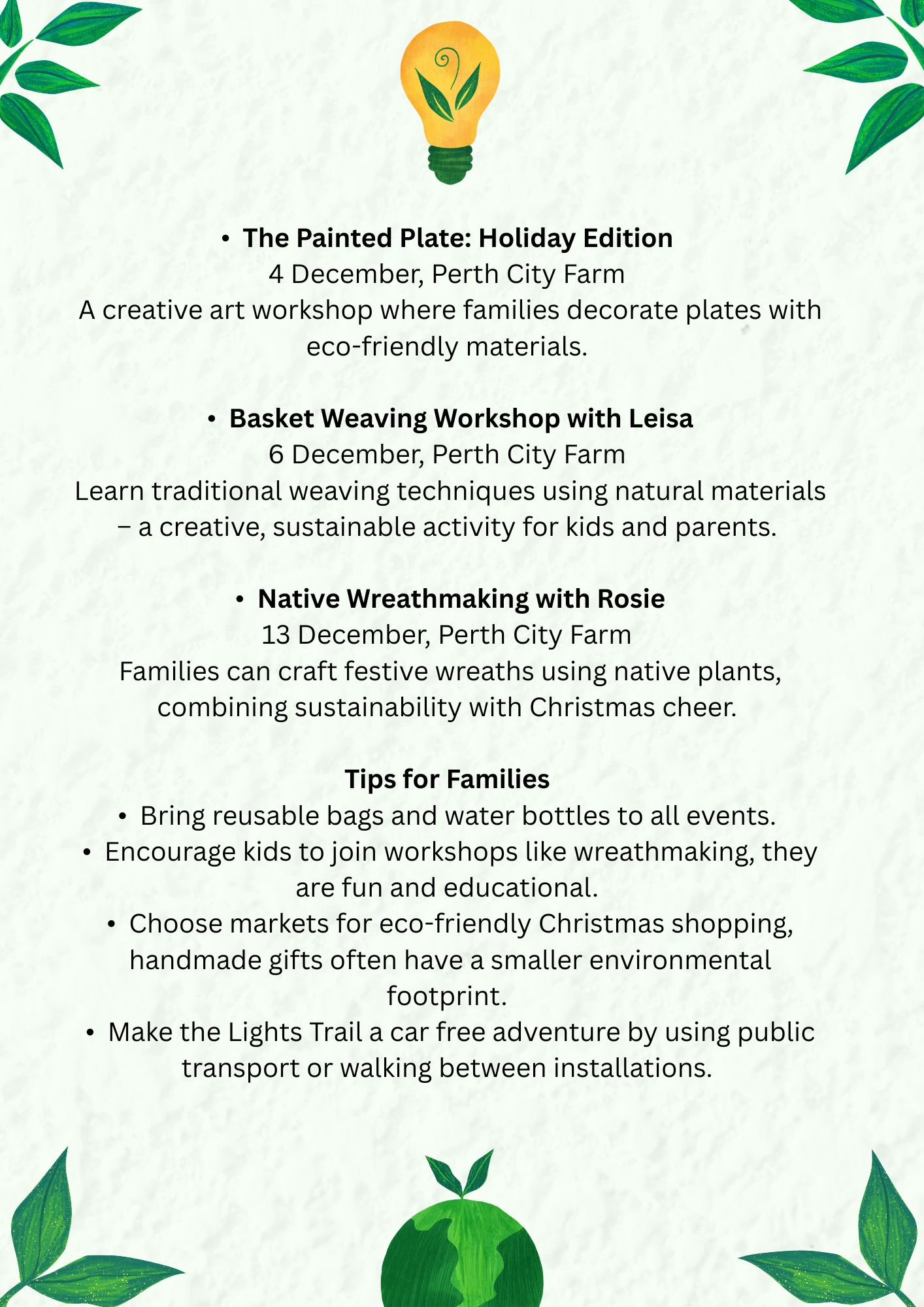 Green Ilustrated Sustainability Event Program (1)