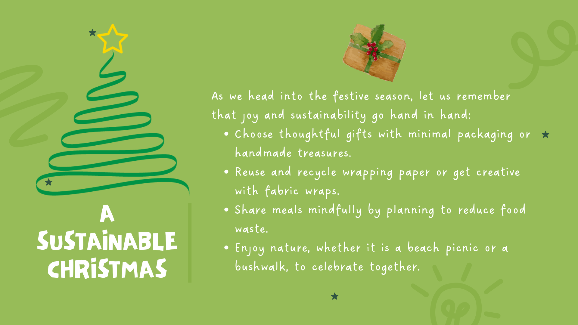 Green and Cream Illustrated Eco Energy Presentation (2)