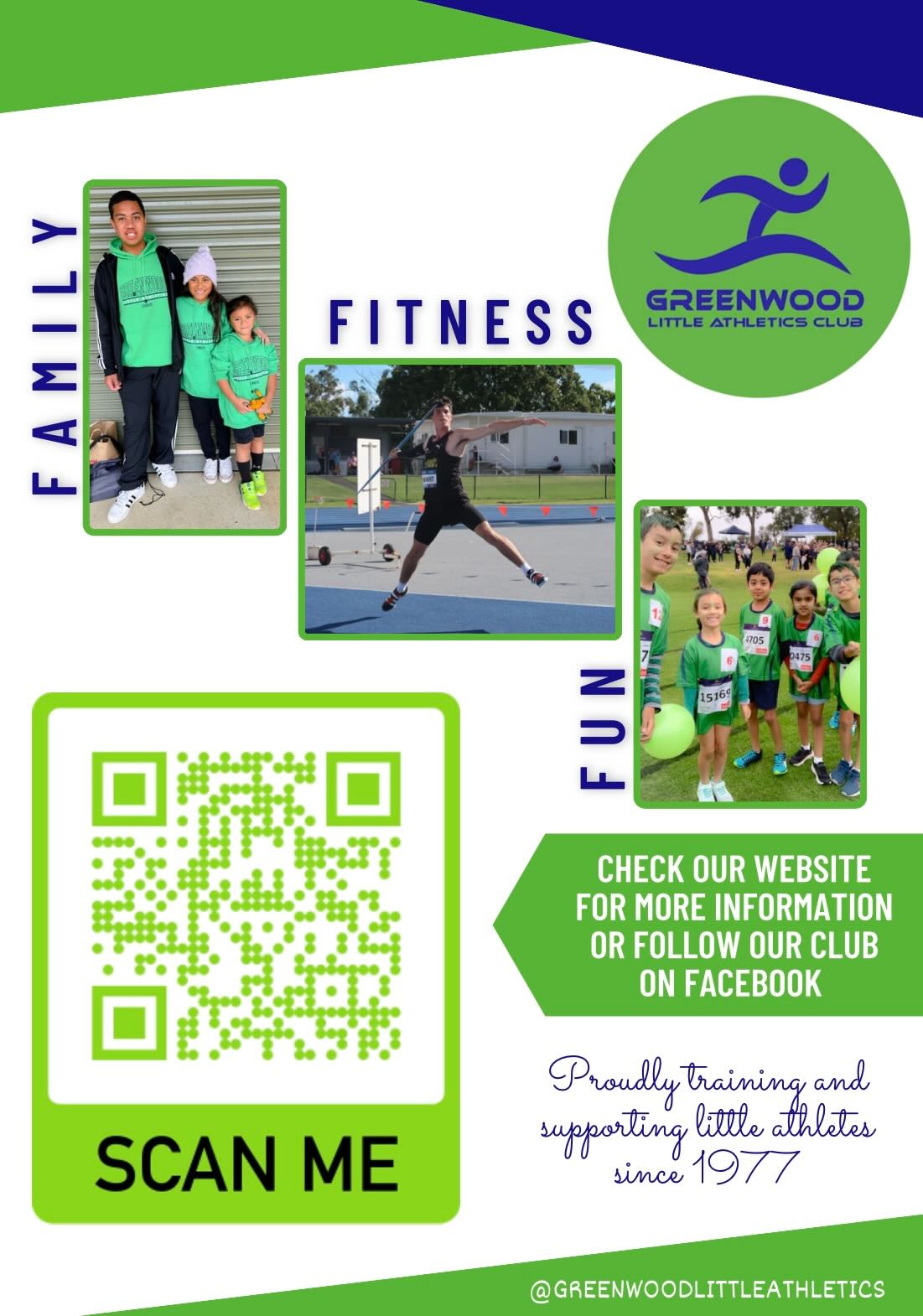 Greenwood LAC Flyer (QR code) Greenwood LAC Flyer (QR code)