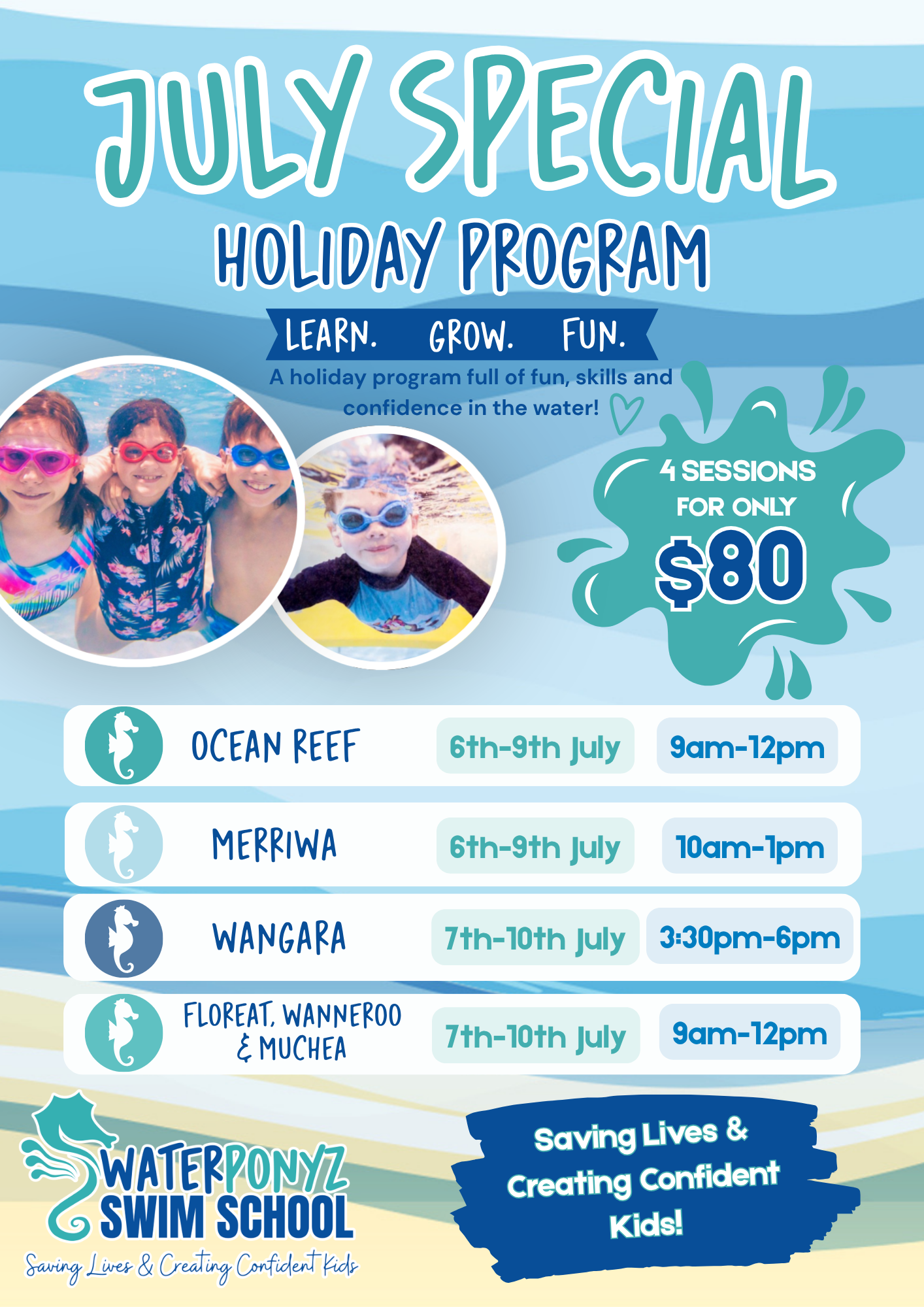 July School Holiday Special Poster
