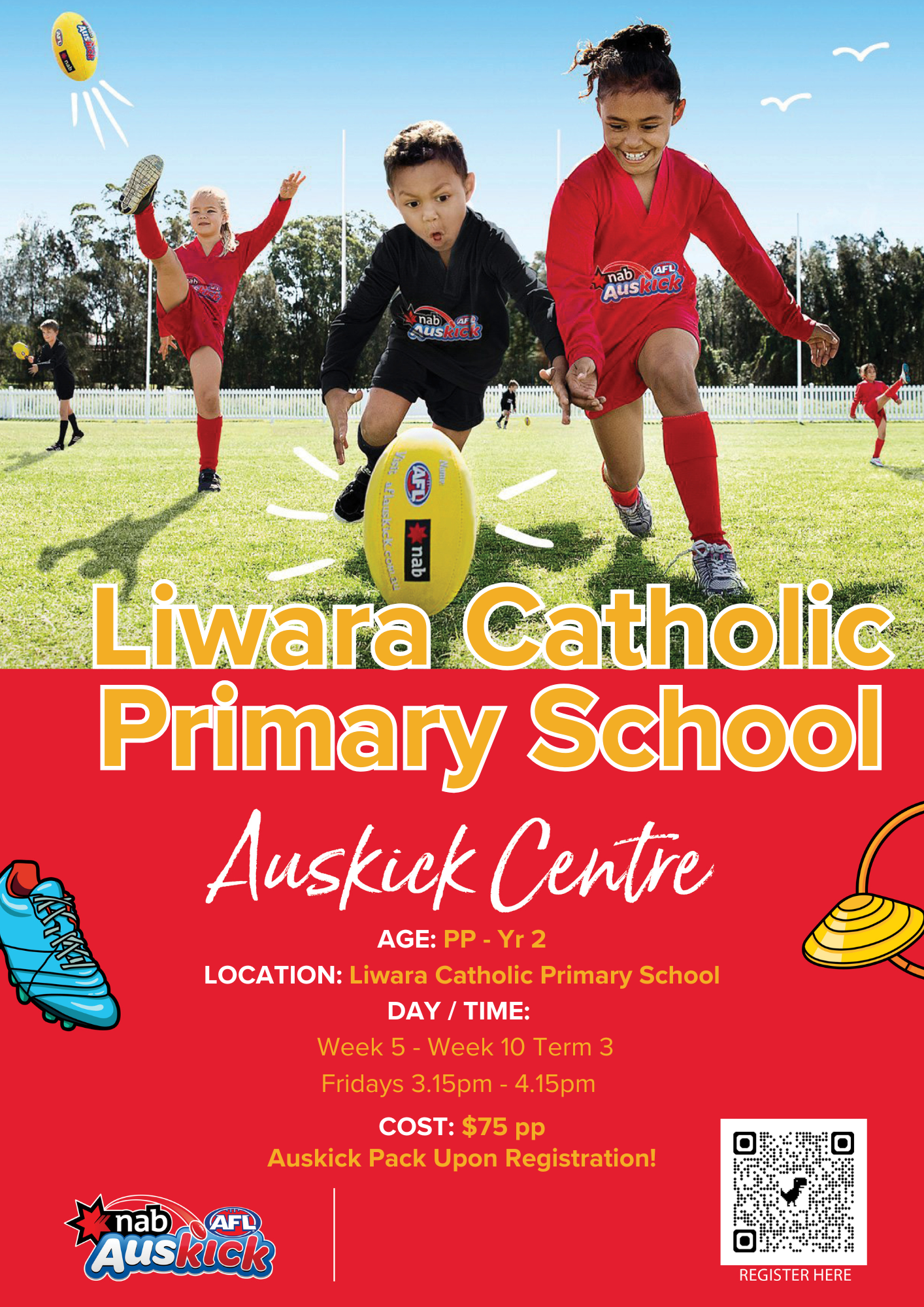 Liwara CPS, Auskick, Term 3