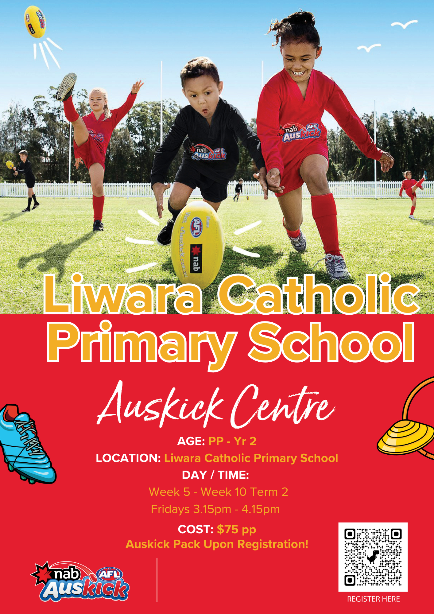 Liwara Catholic PS Auskick Liwara Catholic PS Auskick