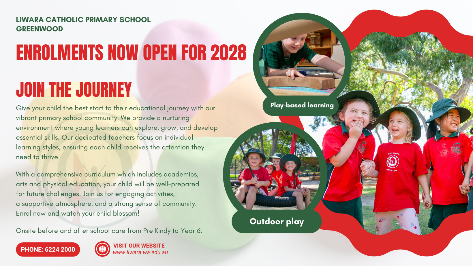 Purple and Yellow Modern Preschool Enrollment Facebook Cover (2)