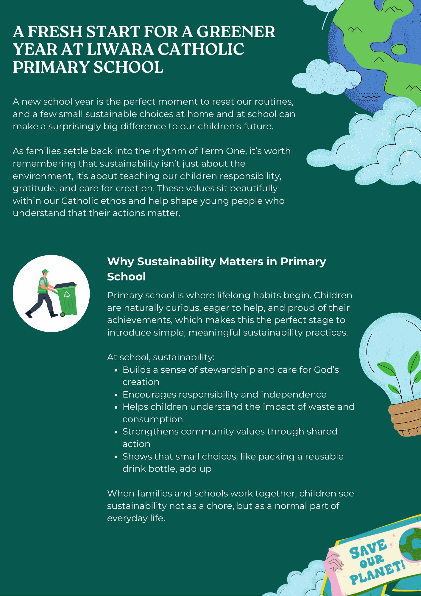Ways To Reduce Environmental Pollution Poster