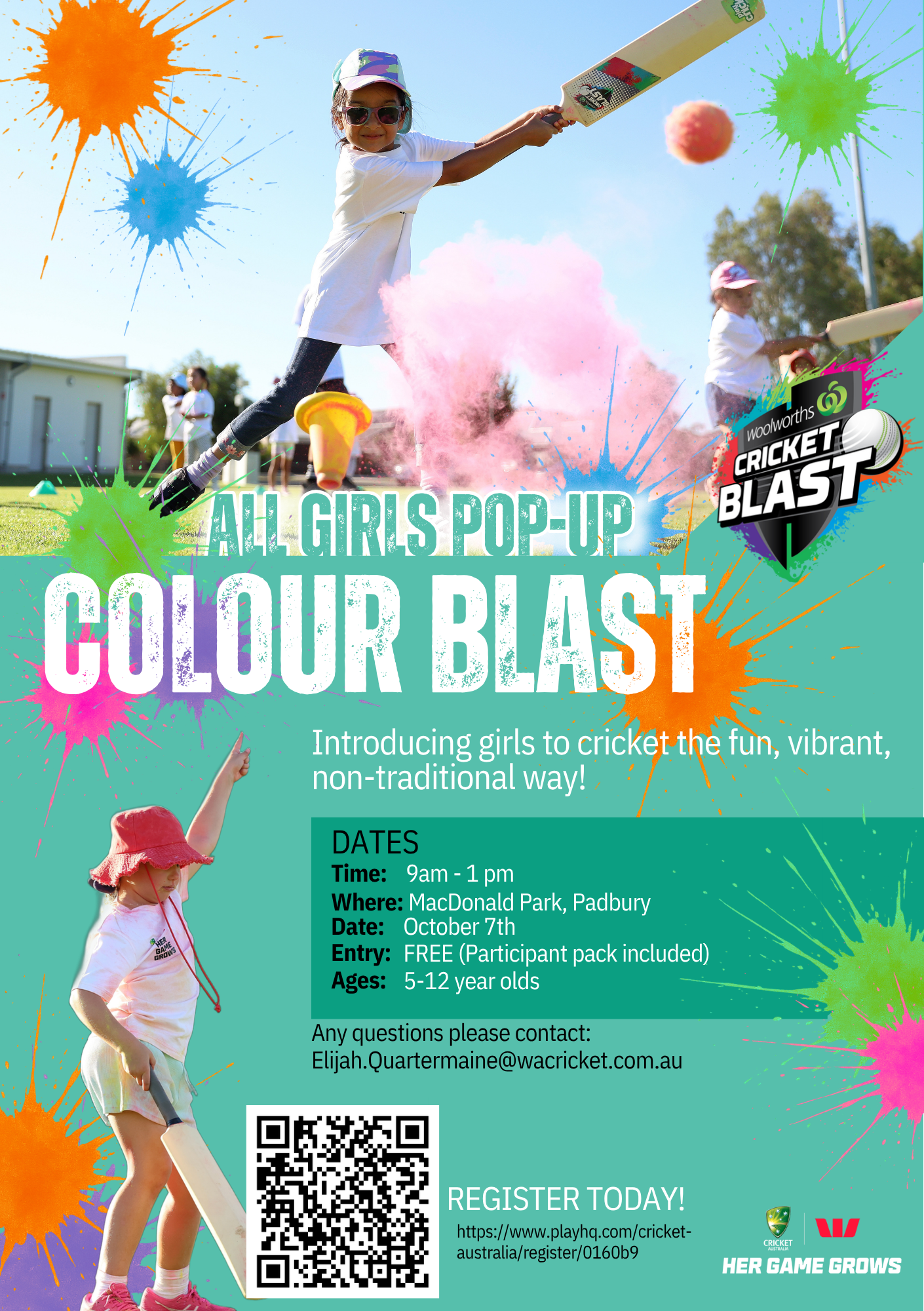 Whitfords All Girls Colour Blast
