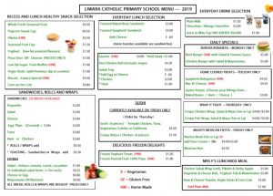 new menu